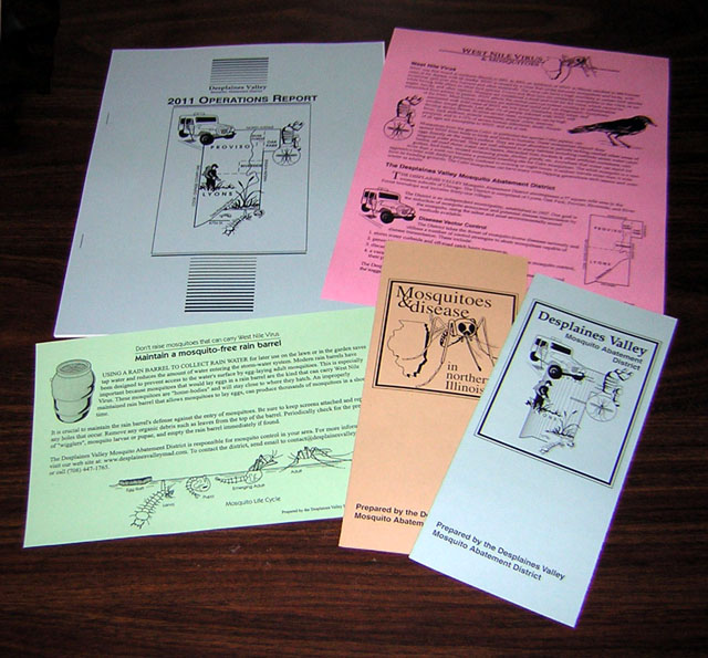 Pamphlets and handouts